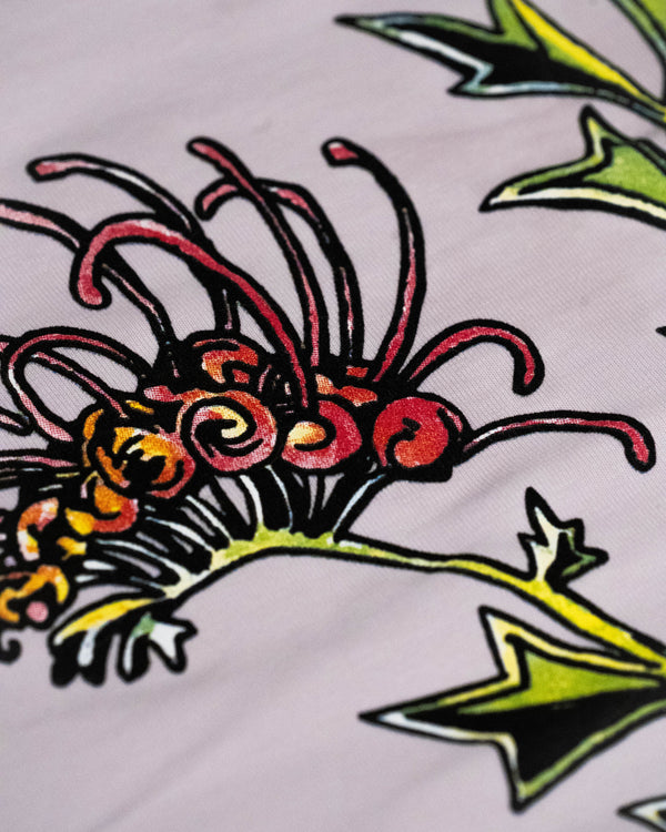 Fuchsia Grevillea Tee