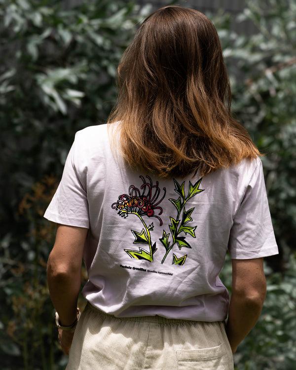 Fuchsia Grevillea Tee