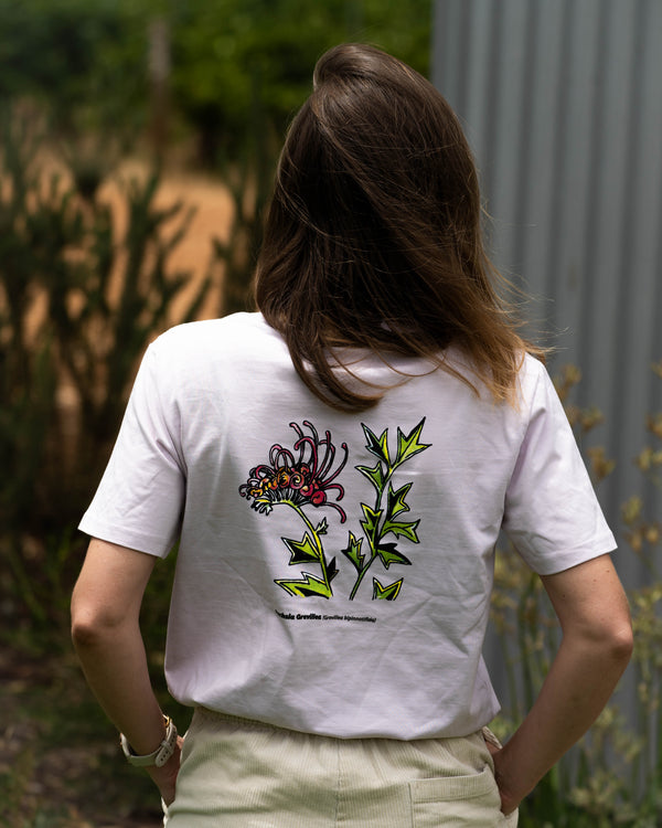 Fuchsia Grevillea Tee